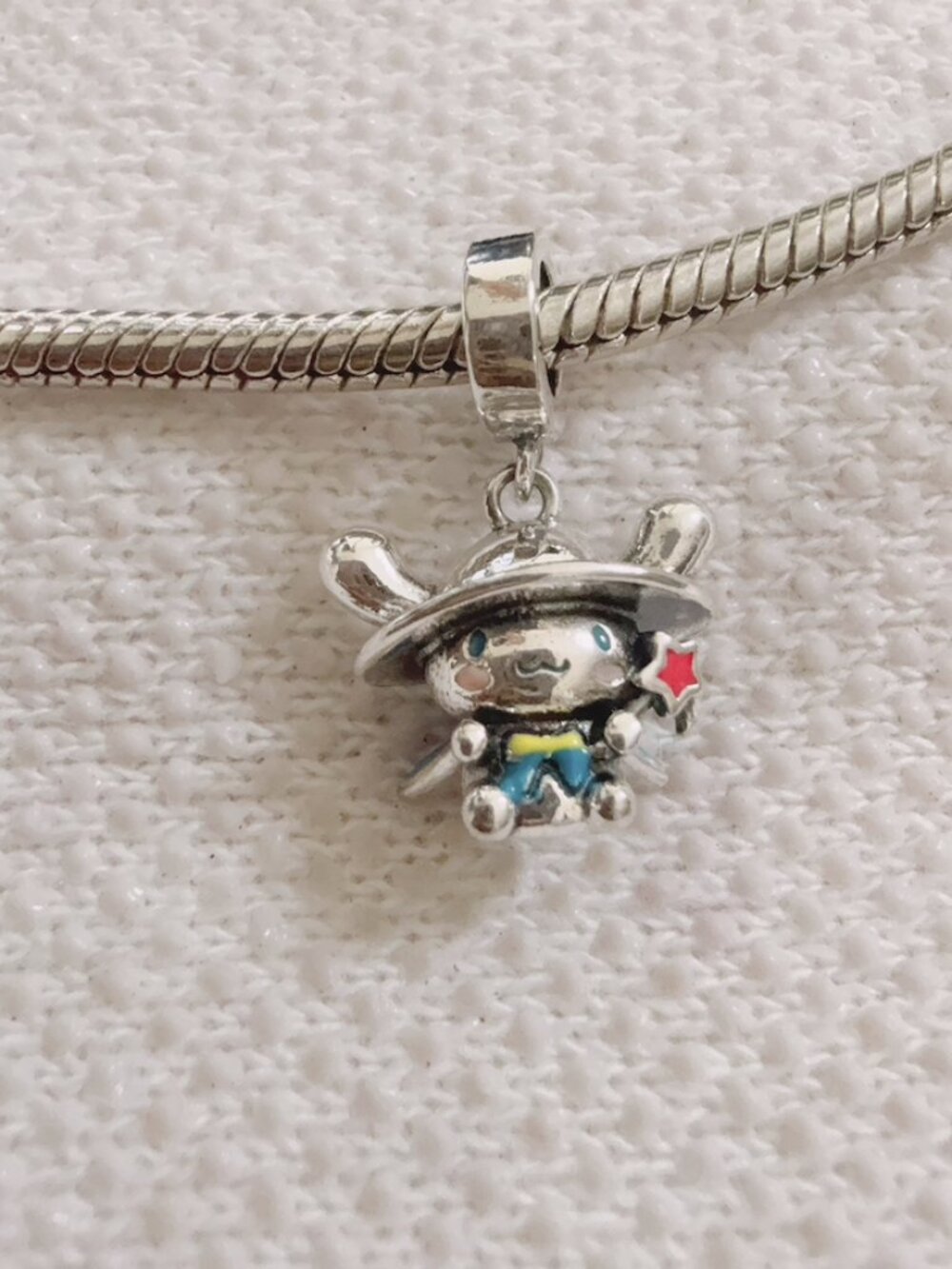 Sanrio Magic Wizard Cinnamoroll Dangle Charm Fits Pandora Bracelet